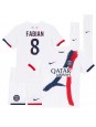 Paris Saint-Germain Fabian Ruiz #8 Venkovní dres pro děti 2024-25 Krátký Rukáv (+ trenýrky)